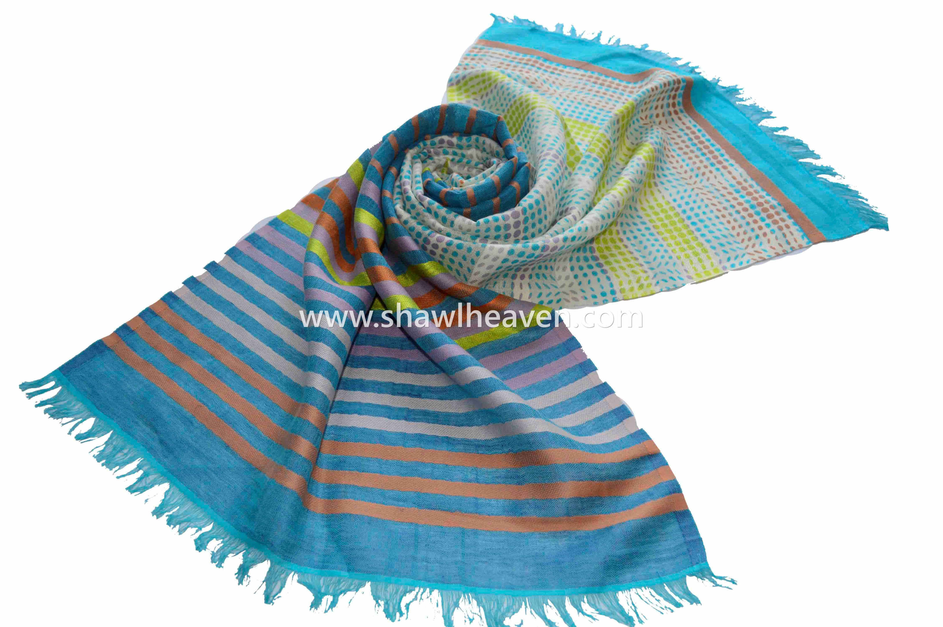 Cotton/linen summer scarves Tri star overseas