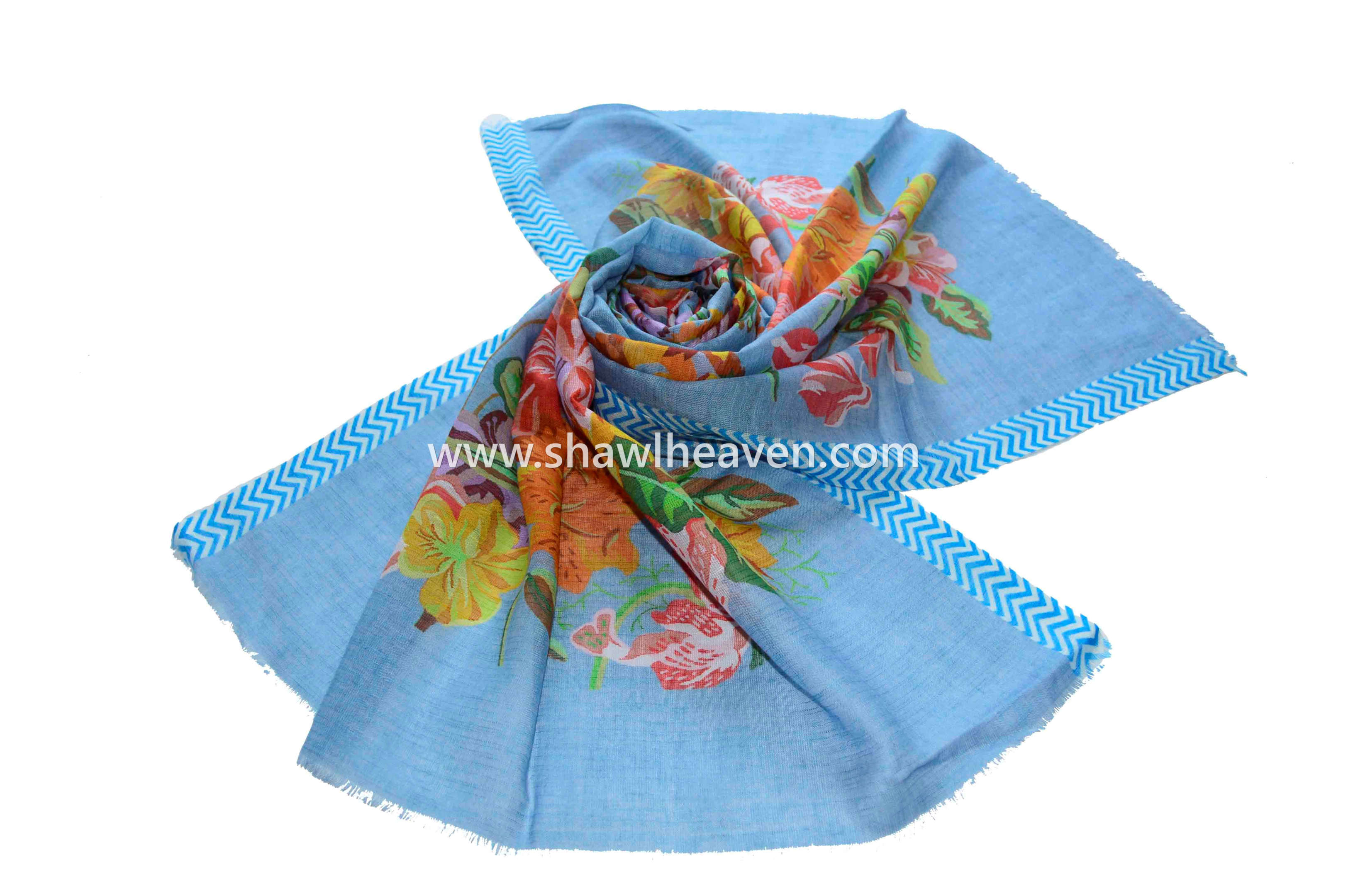 Cotton/linen summer scarves Tri star overseas