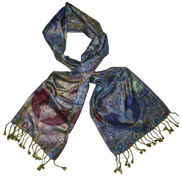 indian muffler, neck scarf/wrap in pure viscose